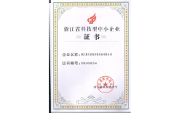 浙江省科技型中幼企业